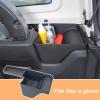 imageDrive Side Wheel Well Storage Bin Rear Trunk Organizer Tray Compatible with 20182022 2023 Jeep Wrangler JL JLU 24Door Accessories Rear Trunk Cargo Extra StorageSoft TPU Material Anti Noisepassenger sideonly for 4 door