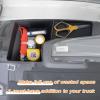 imageDrive Side Wheel Well Storage Bin Rear Trunk Organizer Tray Compatible with 20182022 2023 Jeep Wrangler JL JLU 24Door Accessories Rear Trunk Cargo Extra StorageSoft TPU Material Anti Noisedrivers side
