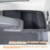 imageDrive Side Wheel Well Storage Bin Rear Trunk Organizer Tray Compatible with 20182022 2023 Jeep Wrangler JL JLU 24Door Accessories Rear Trunk Cargo Extra StorageSoft TPU Material Anti Noisepassenger sideonly for 4 door