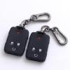 imageJKCOVER 2PCS Silicone Key Fob Case Cover Compatible with 20142018 Chevy SilveradoGMC Sierra and 20152019 ColoradoSuburbanTahoeCanyonYukonYukon XL Remote Smart Key Chain Protector4 Buttons