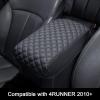 imageJKCOVER Center Console Armrest Cover Compatible with Toyota 4Runner 20102022 2023 2024 Truck Accessories Premium PU Leather Cushion Protector Black