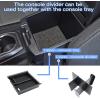 imageJKCOVER Center Console Dividers Organizer Compatible with Toyota Tacoma 20162021 2022 2023 AccessoriesInsert Box ABS Secondary StorageFor 20162023 Tacoma