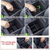 imageJKCOVER Center Console Dividers Organizer Compatible with Toyota Tacoma 20162021 2022 2023 AccessoriesInsert Box ABS Secondary StorageFor 20162023 Tacoma