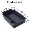 imageJKCOVER Center Console Organizer Tray Compatible with 2024 2025 Subaru Impreza and Subaru Crosstrek Accessories ABS Material Insert Armrest Storage Box