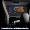 imageJKCOVER Center Console Wireless Charging Protective NonSlip Mat Compatible with 2025 Subaru Forester Interior Accessories Waterproof Silicone Protection Pad Black