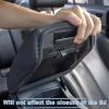 imageJKCOVER Compatible with 2025 2026 Subaru Forester Center Console Armrest Cover Accessories Car Protective CoverPU Leather Black