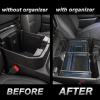 imageJKCOVER Full Size Center Console Organizer Tray Compatible with 20192022 Chevy SilveradoGMC Sierra 1500 and 20202023 SilveradoSierra 2500HD3500HD AccessoriesFull Console wBucket Seats ONLYblue