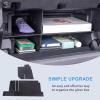 imageJKCOVER Glove Box Divider Organizer Compatible with 2025 Toyota 4Runner6tn Gen 4Runner Accessories Insert Storage Black ABS Plastic