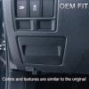 imageJKCOVER Interior Inner ABS Black Fuse Box Coin Container Storage Dash Tray Compatible with Subaru XV Crosstrek Forester Outback Legacy Impreza WRX STI Ascent Black