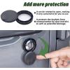 imageJKCOVER Keyhole Covers Compatible with 20182021 2022 2023 2024 2025 Jeep Wrangler JL 4Xe and Gladiator JT Accessories Door Security Lock Cover Keyhole Protection 3PCS