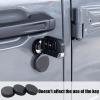 imageJKCOVER Keyhole Covers Compatible with 20182021 2022 2023 2024 2025 Jeep Wrangler JL 4Xe and Gladiator JT Accessories Door Security Lock Cover Keyhole Protection 3PCS