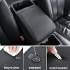 imageJKCOVER Premium Center Console Cover Compatible with Toyota Tacoma 2016 2017 2018 2019 2020 2021 2022 2023 PU Leather Car Armrest Cushion Protector Black2024 tacoma