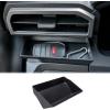 imageDrivers Air Vent Storage Tray Compatible with 2024 2025 2026 Toyota Tacoma and 2025 2026 Toyota 4Runner Accessories Drivers Side Extra Storage Organizer for Key Coin Card Upgrade No need for tape
