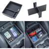 imageJKCOVER Center Console Dividers Organizer Compatible with Toyota Tacoma 20162021 2022 2023 AccessoriesInsert Box ABS Secondary Storage2pcs for Tacoma 2024