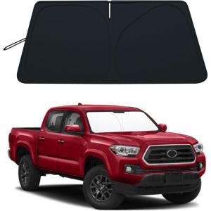 imageFoldable Front Window Windshield Sunshade Compatible with 20192022 Chevy SilveradoGMC Sierra 1500 20202023 Chevy SilveradoGMC Sierra 25003500 HD Accessories Sun Heat UV Rays Protection20162023 Tacoma