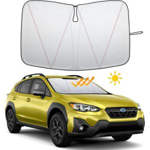 imageFoldable Front Window Windshield Sunshade Compatible with 20192022 Chevy SilveradoGMC Sierra 1500 20202023 Chevy SilveradoGMC Sierra 25003500 HD Accessories Sun Heat UV Rays Protection20182023 Crosstrek