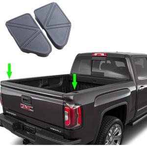 imageJKCOVER Bed Rail Stake Pocket Covers Compatible with Chevy SilveradoGMC Sierra 25003500HD20202023 2024 Chevy SilveradoGMC Sierra 150020192024 Accessories Bed Rail Holes Covers Plugs2PS20142018