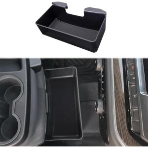 imageJKCOVER Center Console Organizer Tray Compatible with 20192026 SilveradoSierra 1500 and 20202026 SilveradoSierra 2500HD 3500HD Accessories Armrest Storage Box Only for Split Bench SeatHanging Organizer