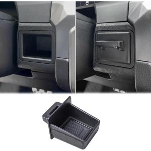 imageJKCOVER Storage Drawer Tray Compatible with Toyota Tacoma 2024 2025 2026 and 2025 2026 Toyota 4Runner Accessories Center Console Organizer Wheel Cubicle Extra Storage Patent Design
