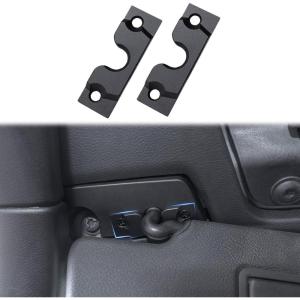 imageSun Visor Repair Kit Compatible with 2018 Jeep Wrangler JK20182023 Wrangler JL20202023 Gladiator JT Interior Accessories Aluminum Alloy Sun Visor Fixing Clip